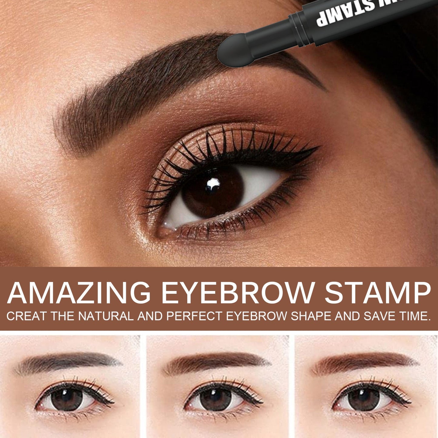 EELHOE  Eyebrow Pencil, Quick Makeup Eyebrow Natural Hairline Lazy Easy Waterproof With Eyebrow Card Eyebrow Brush eprolo