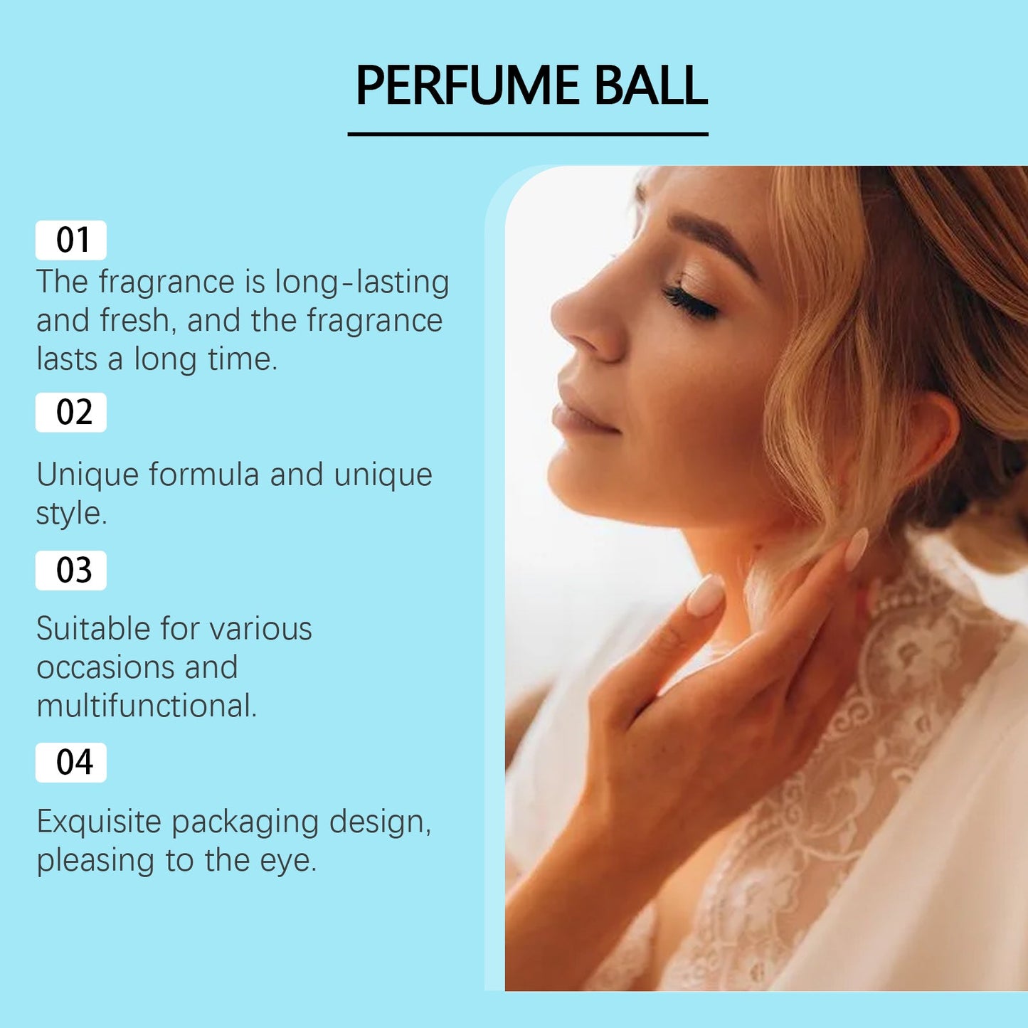 Cupid Series Ball Perfume Fresh Cologne Tone Light Elegant Lasting Fragrance Dating Charm Perfume eprolo