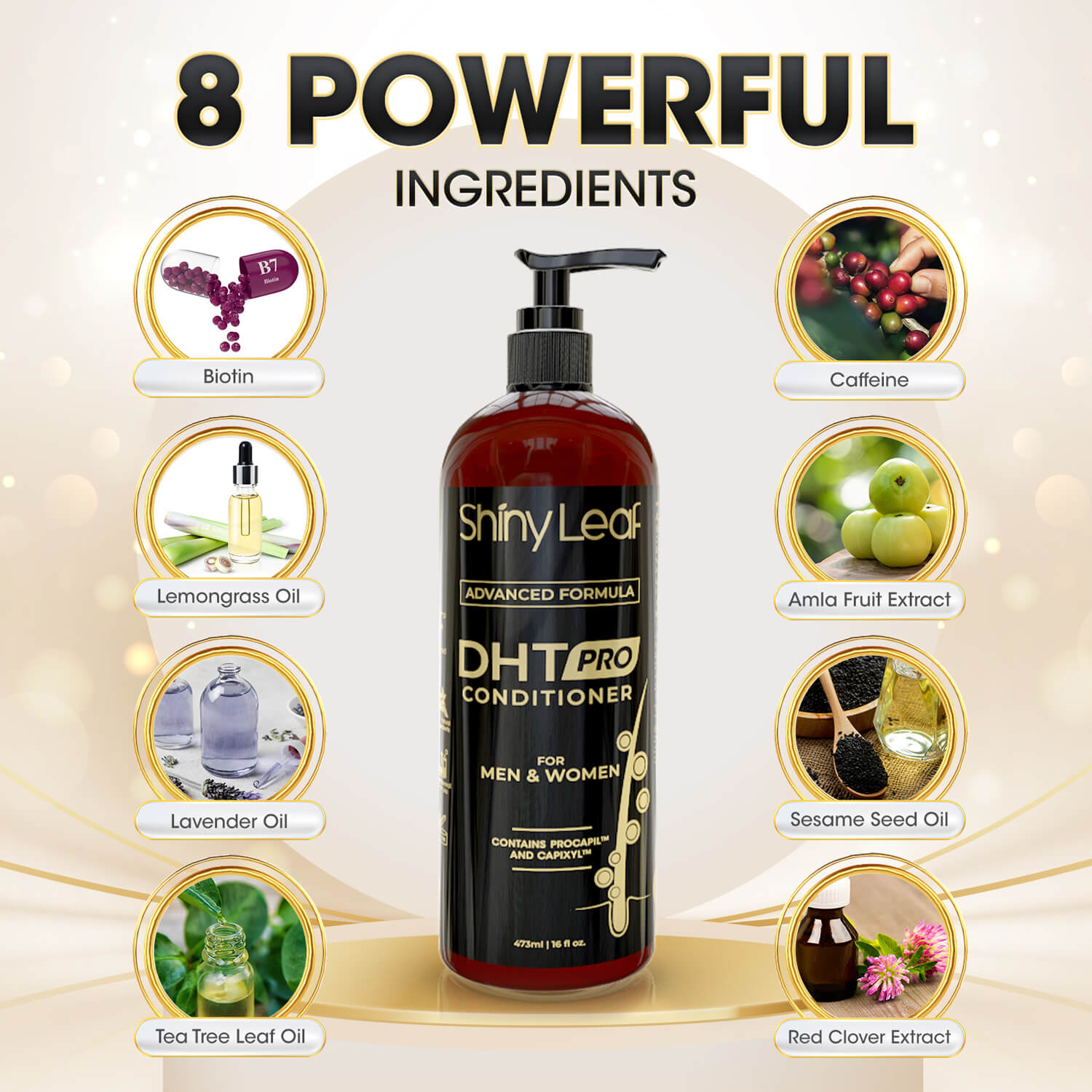 DHT Pro Conditioner with Procapil and Capixyl Shiny Leaf