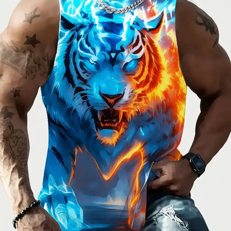 Full Printed Vest Made Of Polyester Material ferrersa