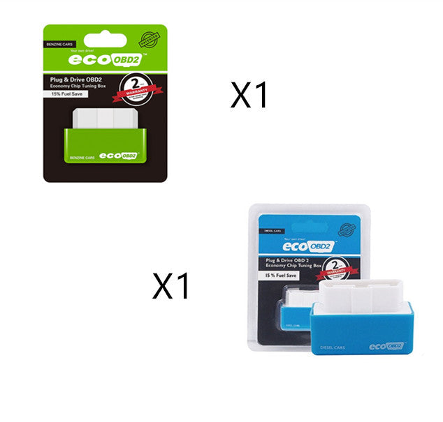 Plug And Play ECOOBD2 Gasoline Car Fuel Economy ECO OBD2 Driver DC-Powered by People