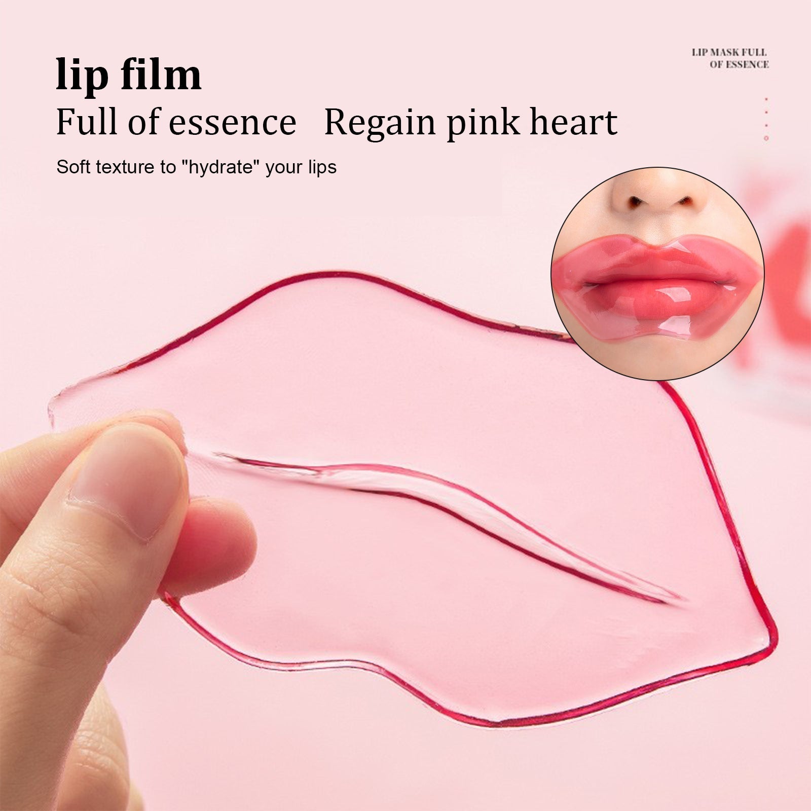 EELHOE Cherry Crystal Lip Mask Hydrates And Moisturizes Lips, Removes Dead Skin Without Greasy And Reduces Lip Lines eprolo