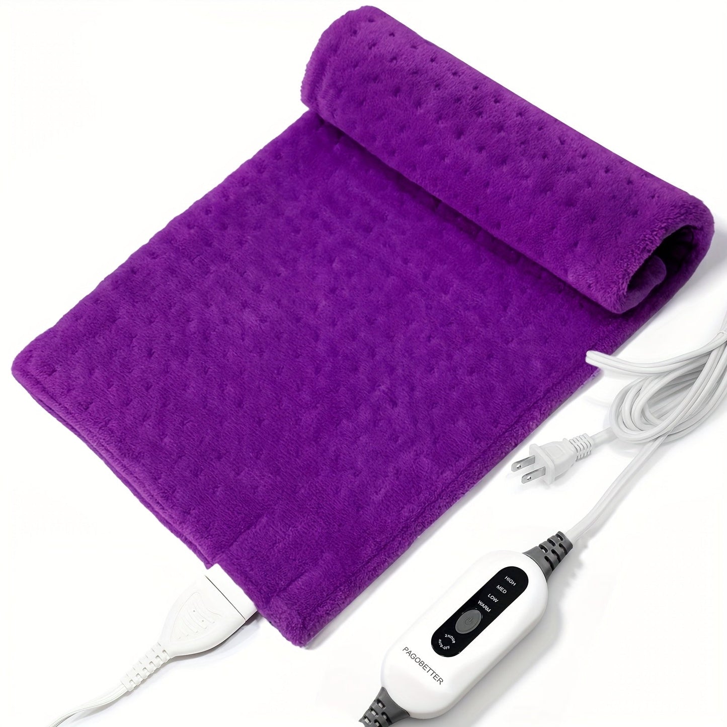 Electric Blanket, Fast Warming Flannel Material with Adjustable Heat Levels & Auto Shut-Off, Machine Washable Soft Throw, 50x60in 3XL 33x17in Plus 12x24in & Small 12x15, Birthday Christmas Gifts for Women Men Family ferrersa