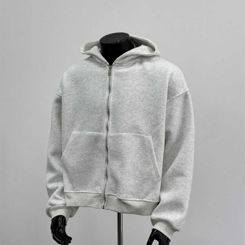 Back Schoolbag Design Men's Coat Flower Gray ferrersa