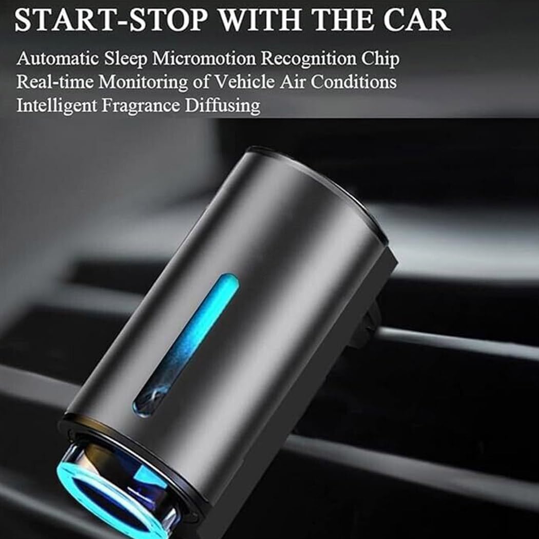 Smart Car Air Freshener Diffuser, Smart Car Air Freshener With Three Adjustable, Aromatizante para Carro Inteligente Intelligent eprolo