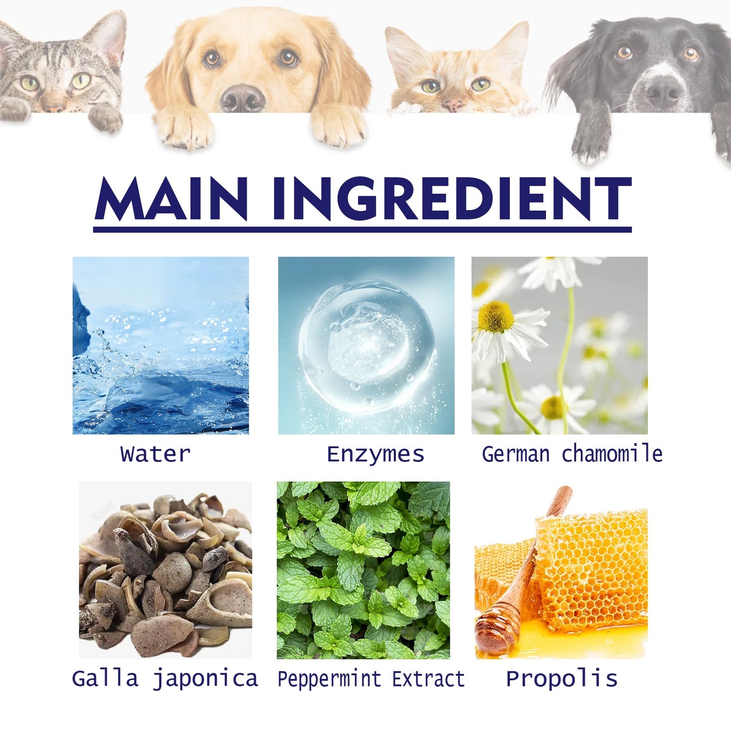 Pet Mouth Cleaning Cream, Cats And Dogs Clean Bad Breath Tartar Stains White Teeth Cream eprolo