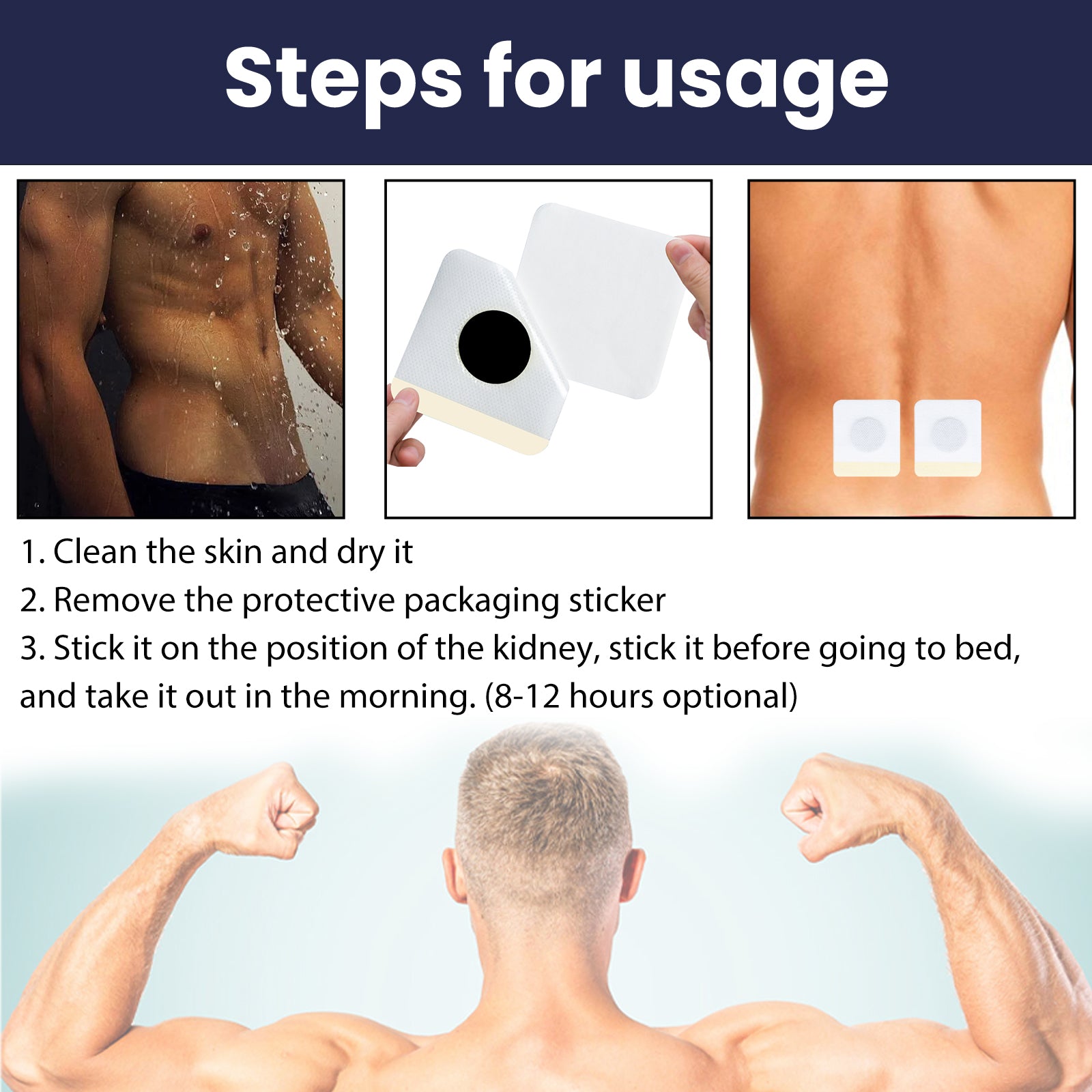 North moon Male Enhancement Patch, Male Nourishing Kidney Private Part Care Sexual Function Enhancement Patch eprolo