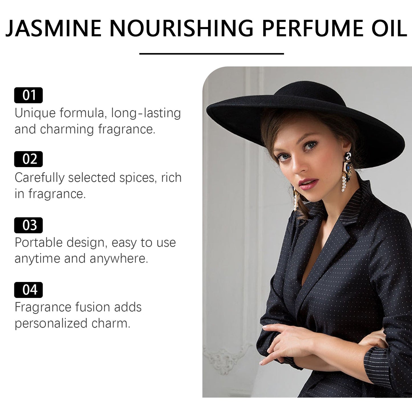 Ladies Fresh Perfume Series, Durable Light Fragrance Fresh Flower Fruit Dating Romantic Perfume eprolo