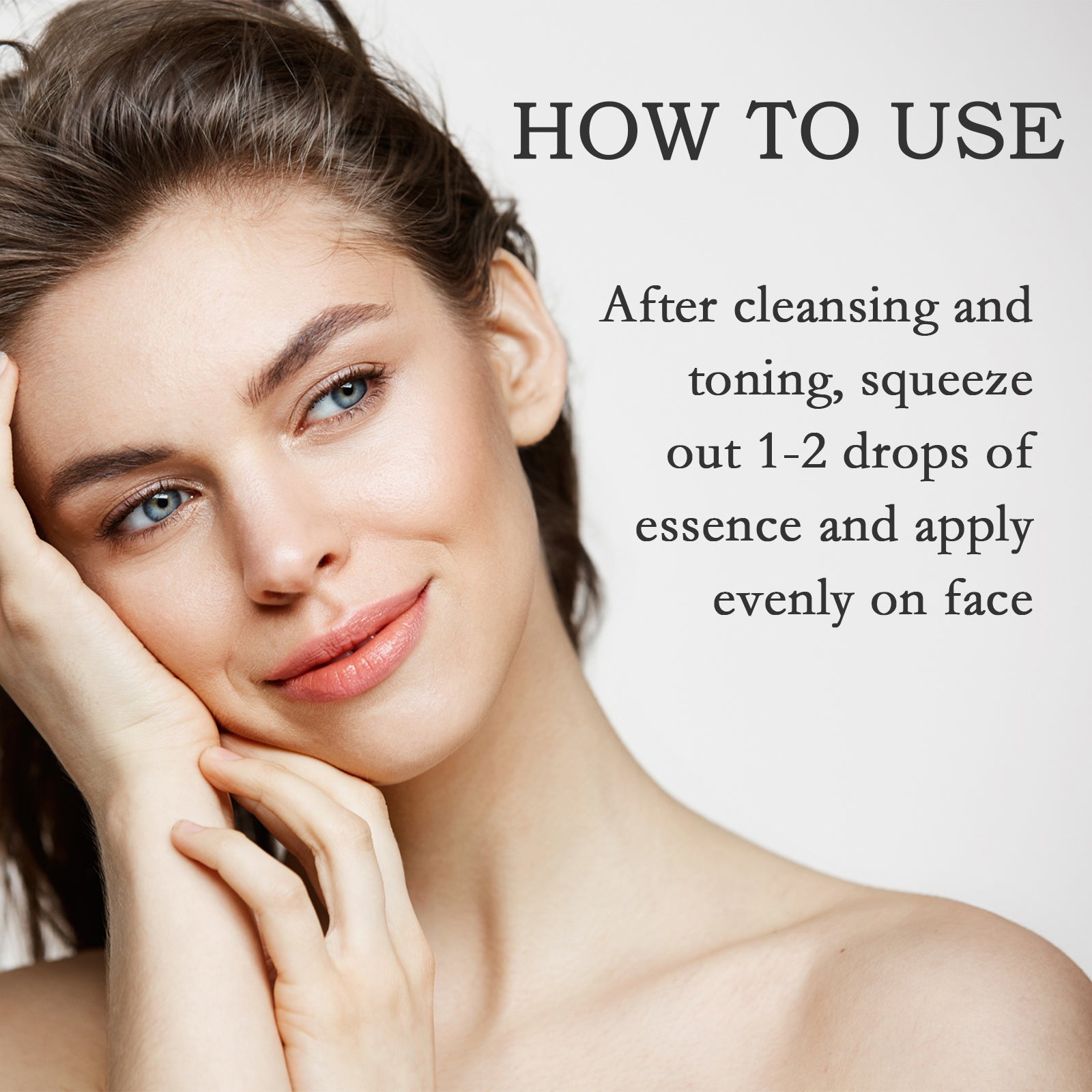 OUHOE Anti-Wrinkle Serum, Firming Facial Skin, Lightening Fine Lines, Lifting Hair Lines, Brightening Skin Essence eprolo