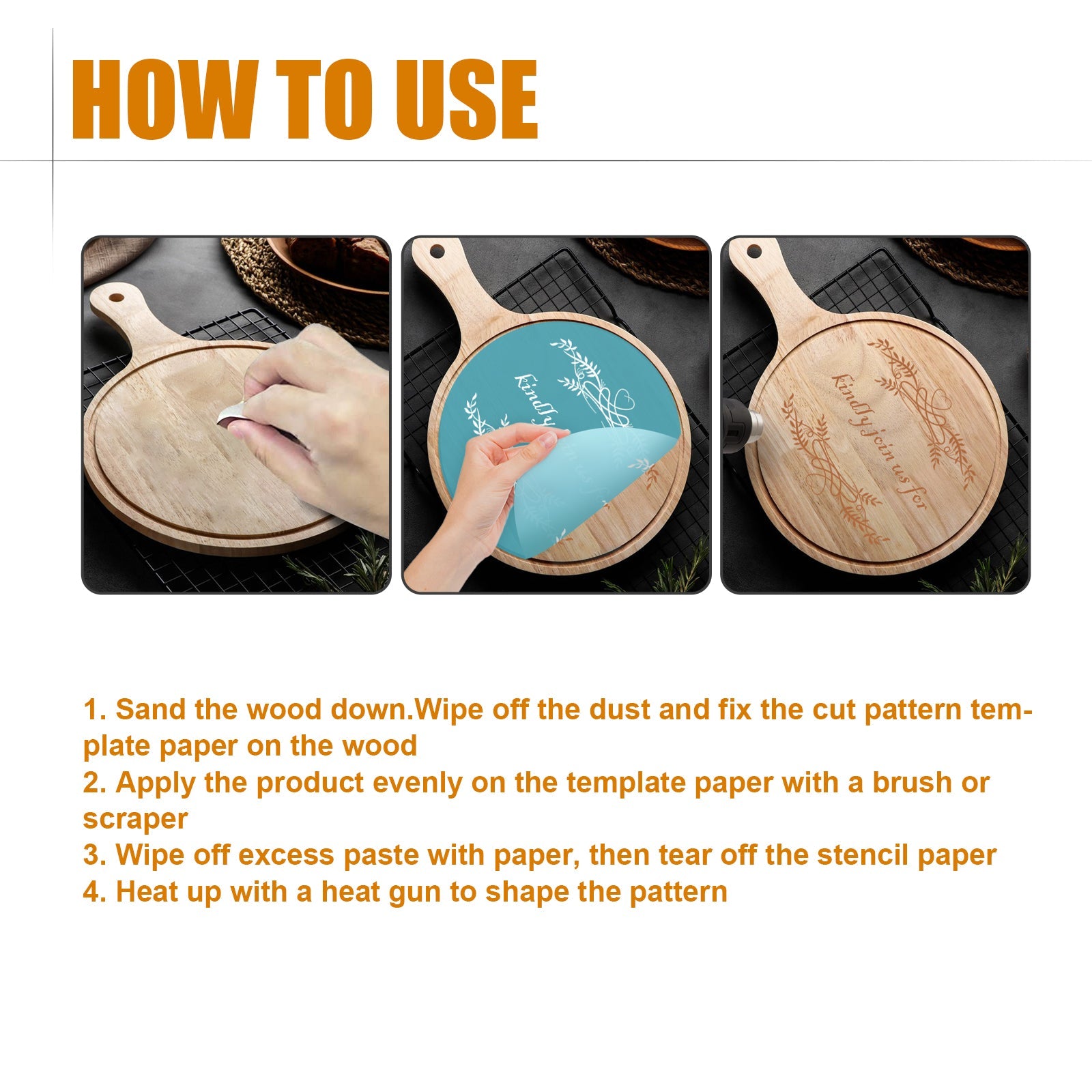 Wood Burning Paste, Camping Outdoor Wood Cloth Combustion DIY Pyrography Wood Burning Paste eprolo