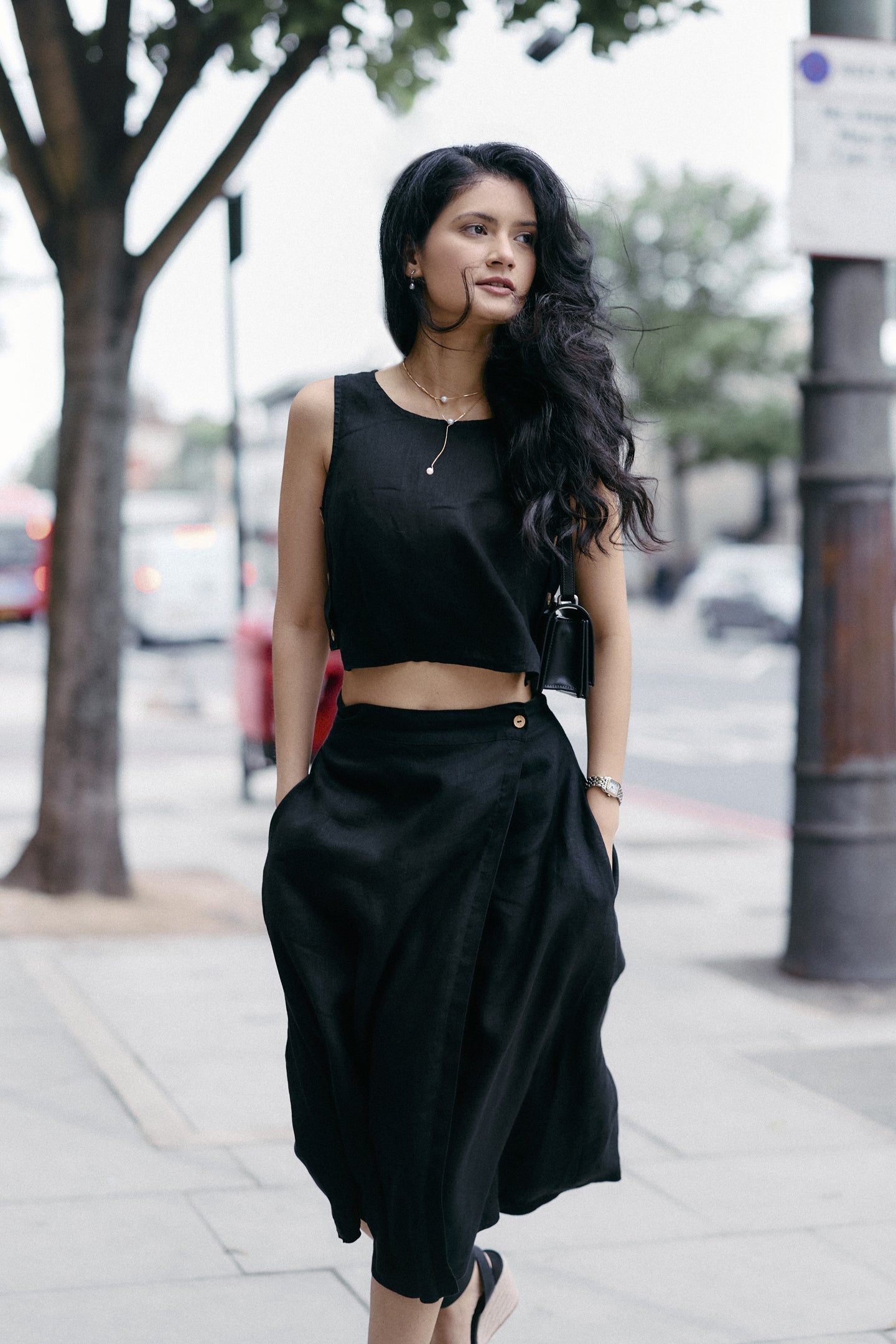 Breezy Summer Set in Black DC-Reistor