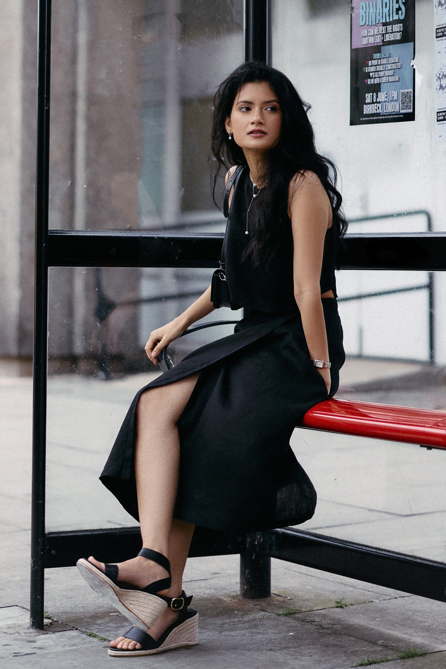Breezy Summer Set in Black DC-Reistor