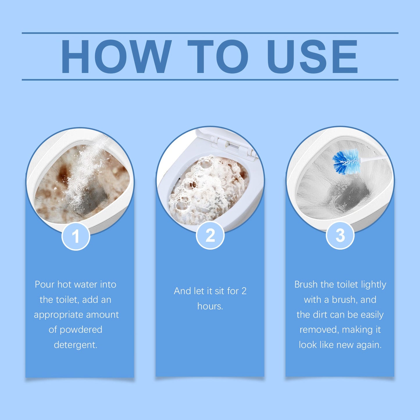 Jakehoe Toilet Cleaning Powder, A Household Toilet And Bathroom Cleaning Agent For Removing Dirt And Urine Stains, Is A Fragrant Toilet Cleaner eprolo