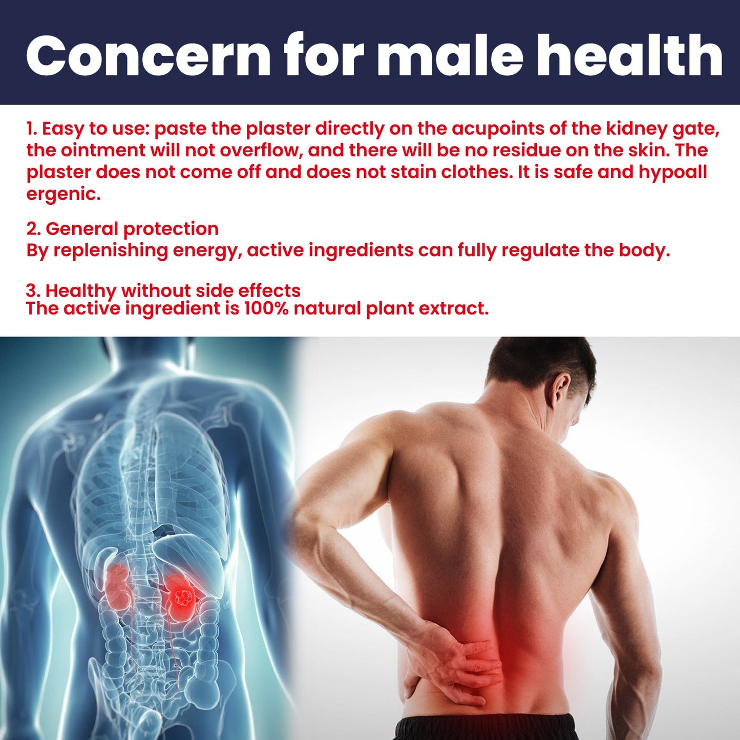 North moon Male Enhancement Patch, Male Nourishing Kidney Private Part Care Sexual Function Enhancement Patch eprolo