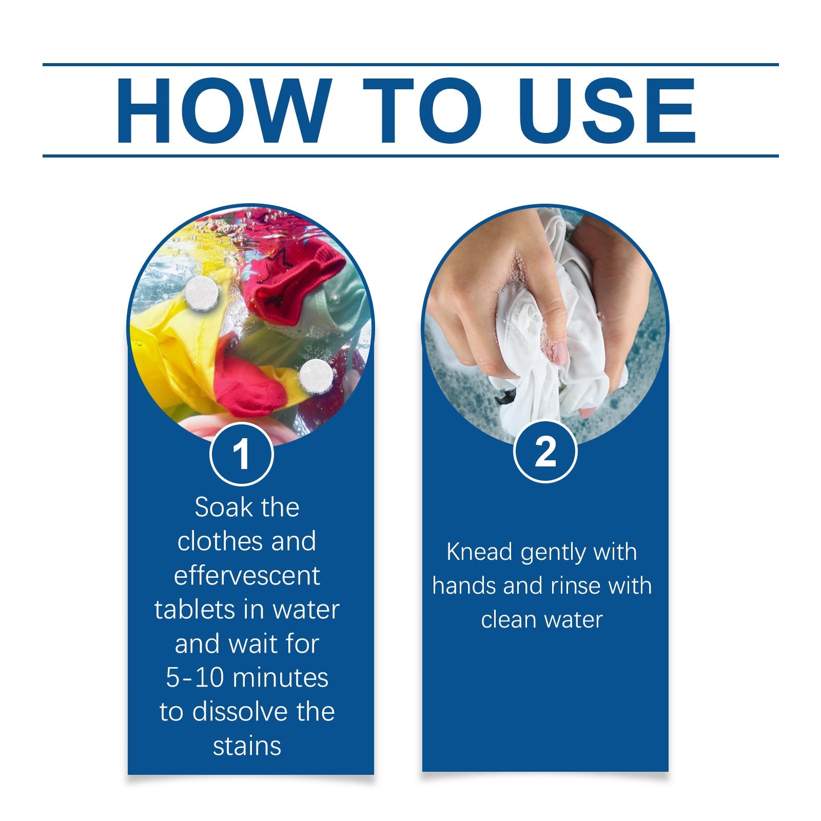 Jakehoe Multifunctional Cleansing Effervescent Tablet Gently Cleans Clothes To Remove Stubborn Stains In Bathroom And Kitchen eprolo