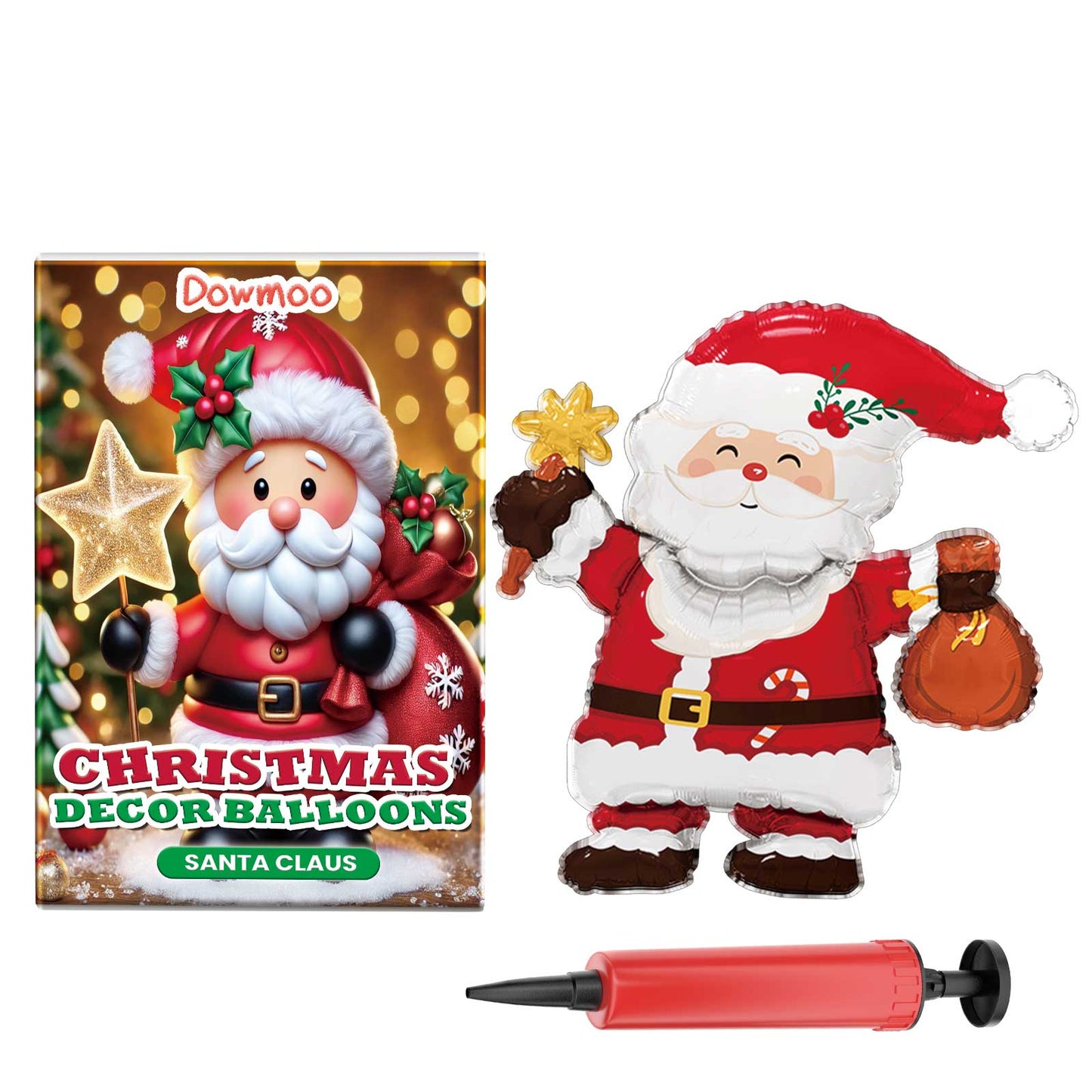 Christmas Balloons Balloon Standing Santa Claus Reindeer Christmas Tree Event Atmosphere Arrangement eprolo