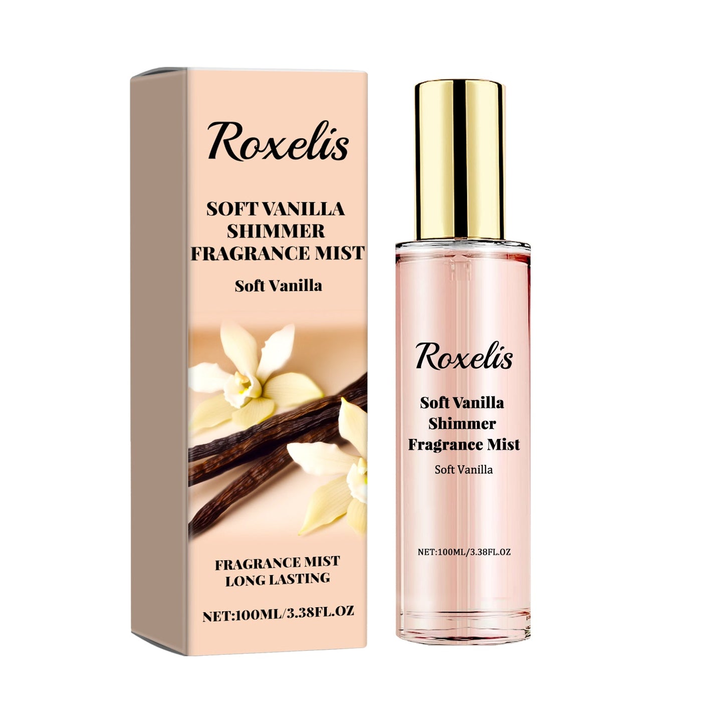 Soft Vanilla Shimmer Fragrance Mist, Lasting Fragrance Fresh And Natural Couples Date With Fragrance To Bring Atmosphere Encounter eprolo