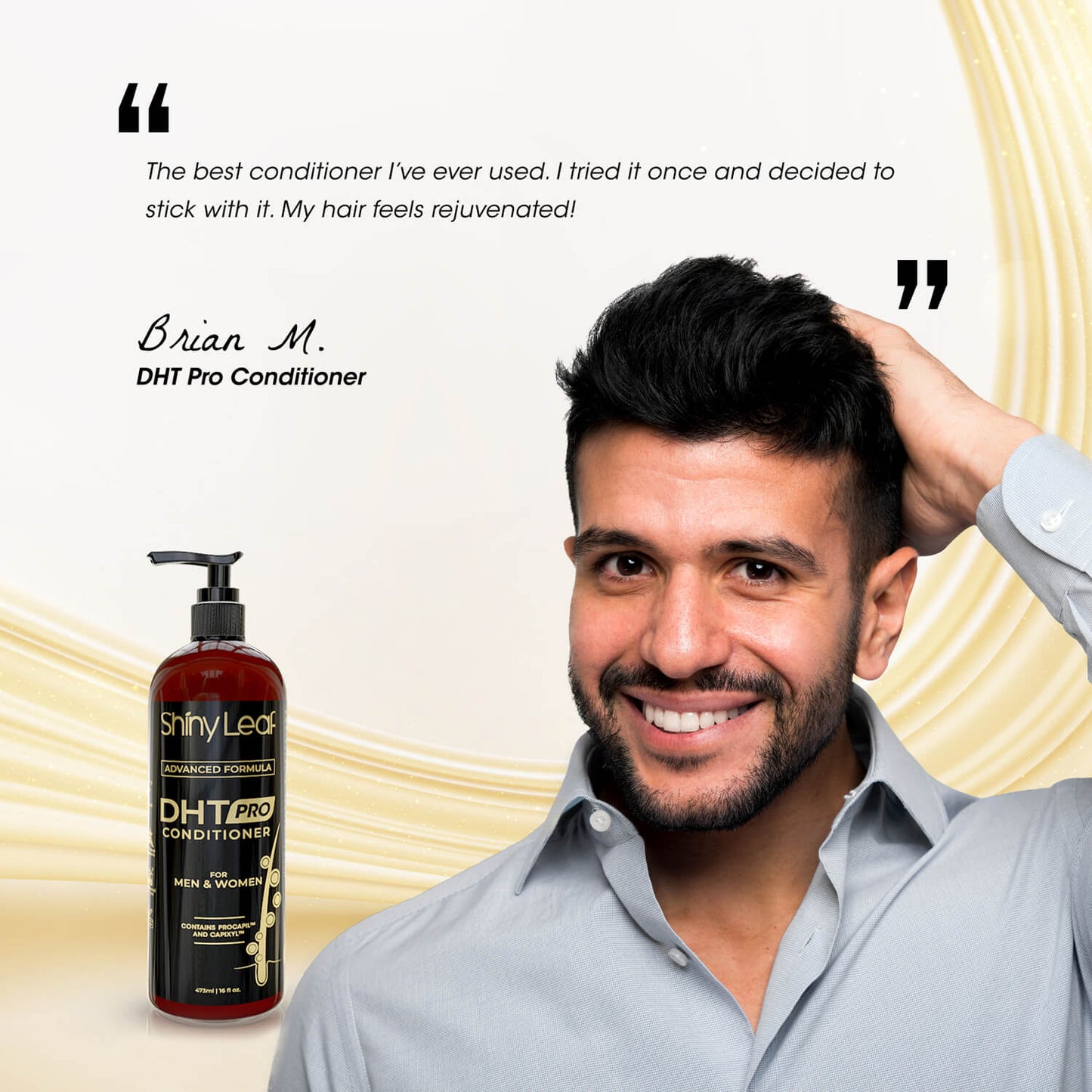 DHT Pro Conditioner with Procapil and Capixyl Shiny Leaf