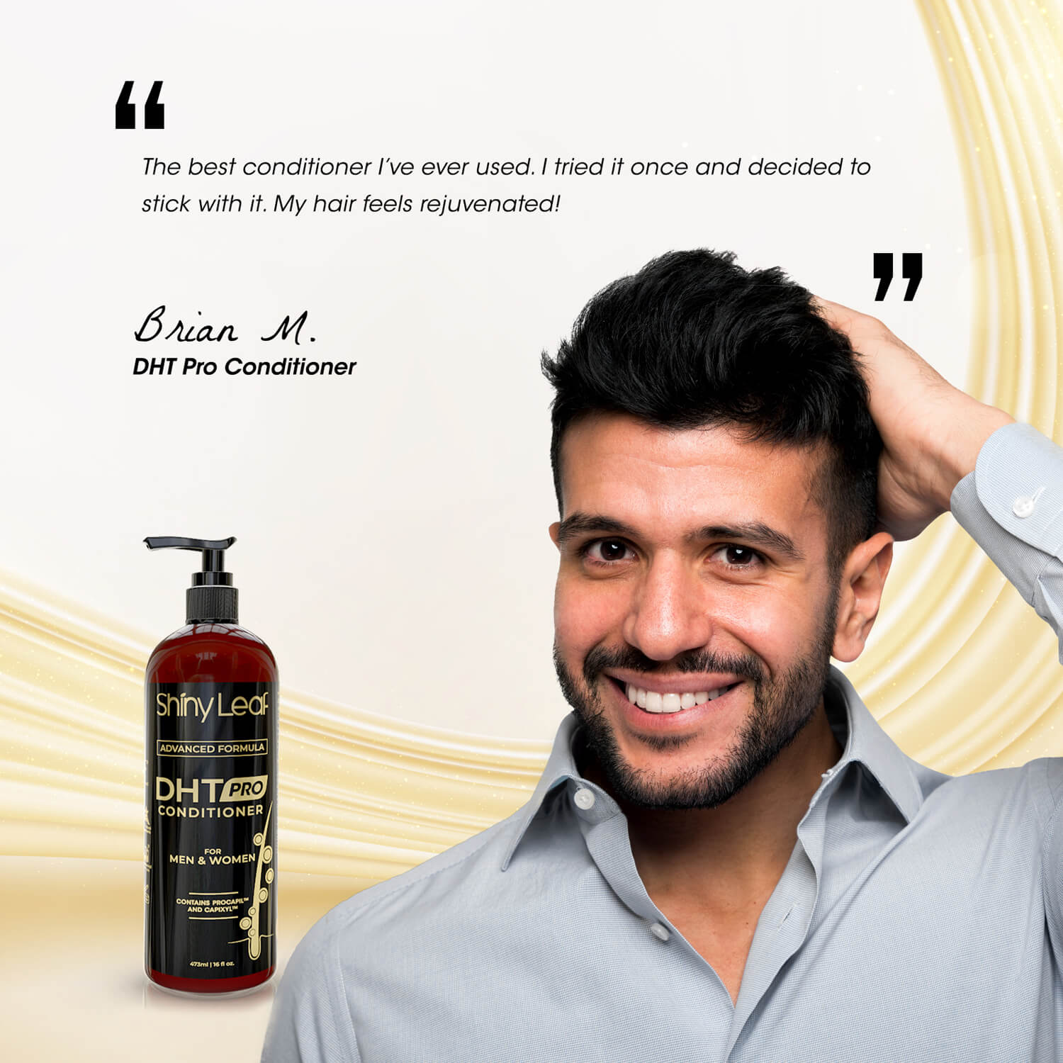 DHT Pro Conditioner with Procapil and Capixyl Shiny Leaf