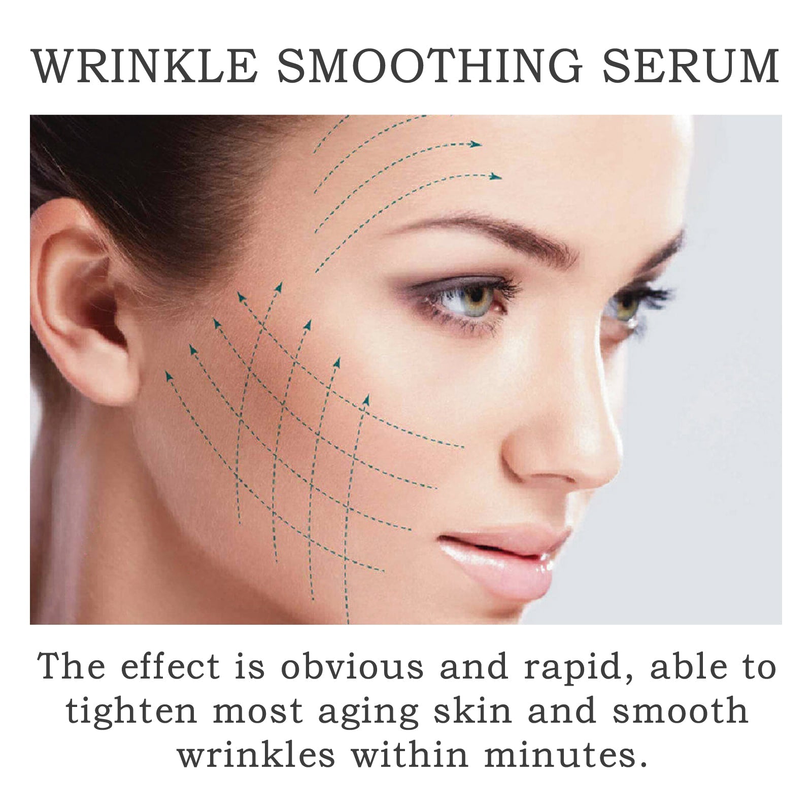 OUHOE Anti-Wrinkle Serum, Firming Facial Skin, Lightening Fine Lines, Lifting Hair Lines, Brightening Skin Essence eprolo