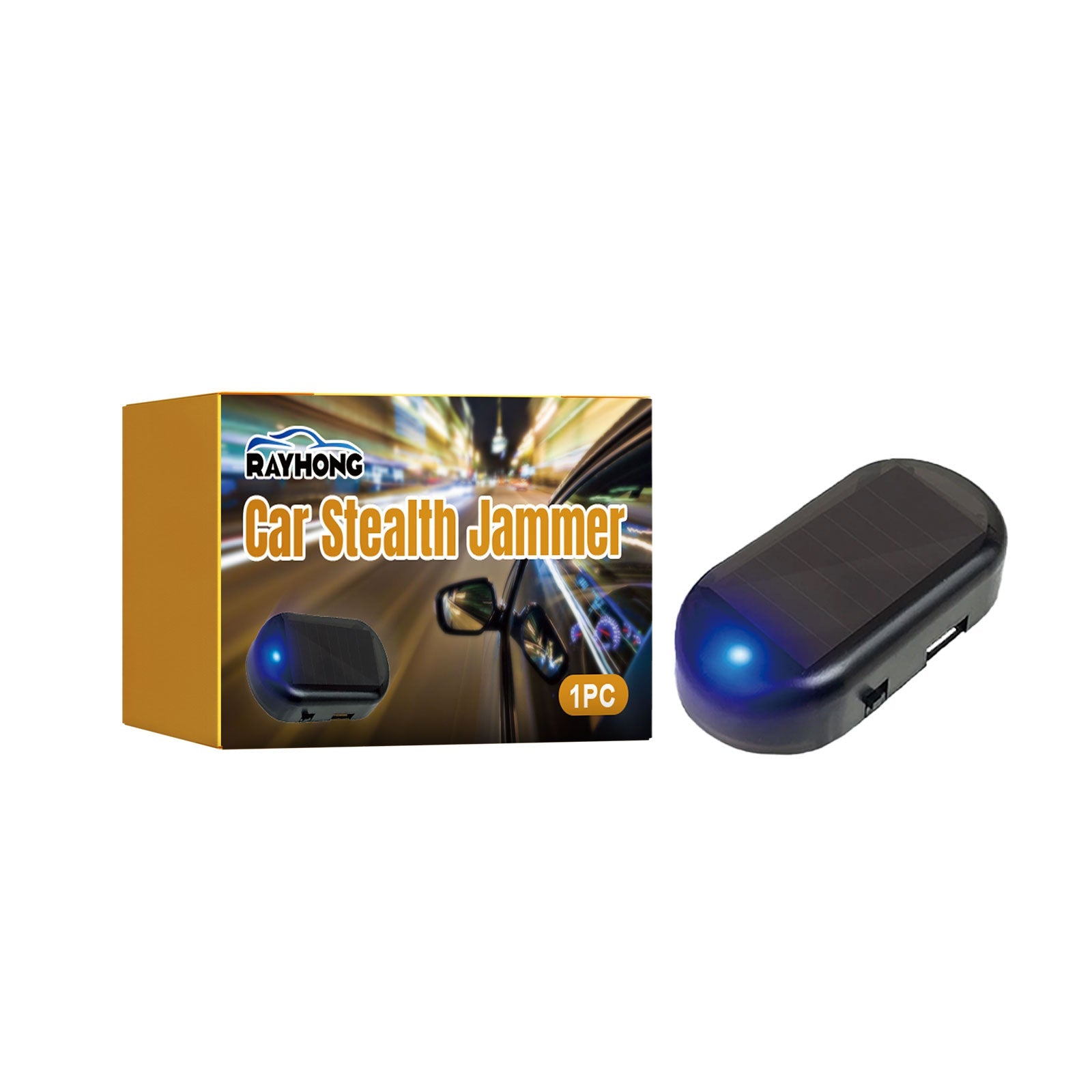 Car Stealth Jammer, Portable Radio Jammer With Adjustable Blocking Signal Coverage eprolo