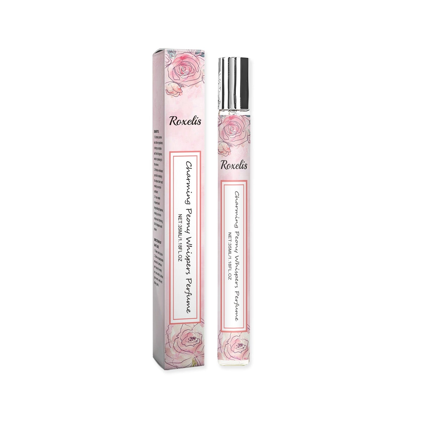 Roxelis Peony Fragrance For Women, Lasting Light Fragrance Fresh Floral Peony Charm Rose Fragrance Perfume eprolo