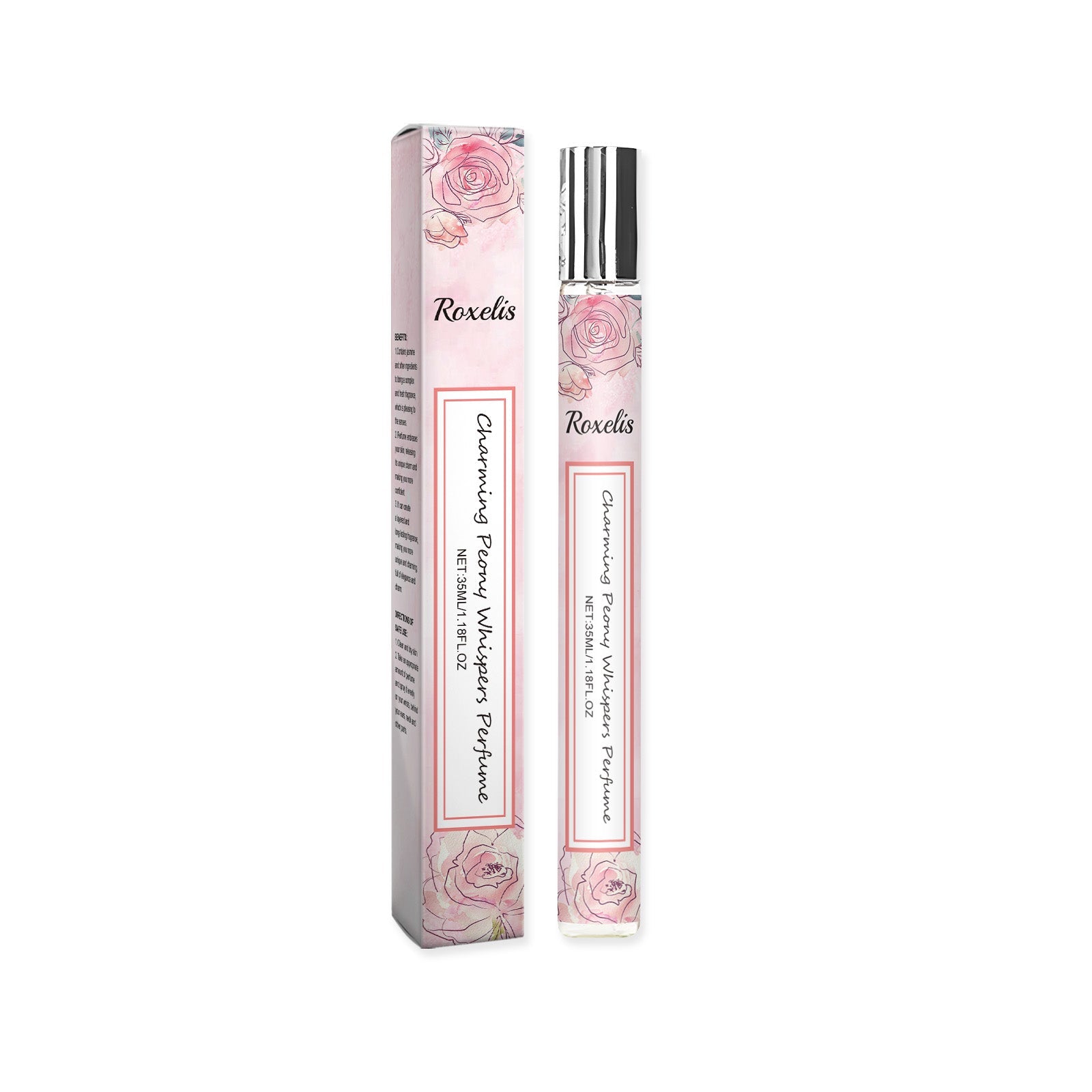 Roxelis Peony Fragrance For Women, Lasting Light Fragrance Fresh Floral Peony Charm Rose Fragrance Perfume eprolo
