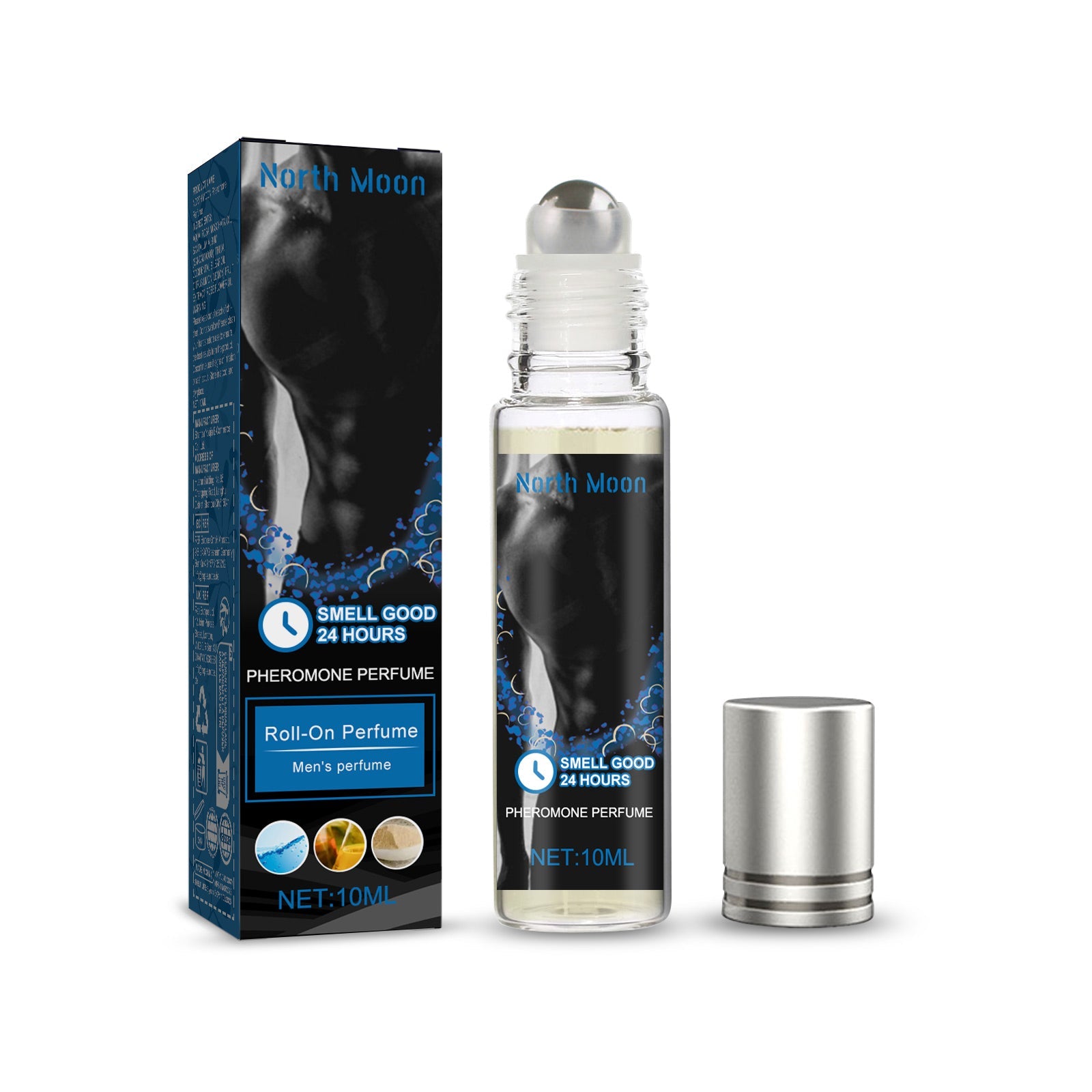 Roll-On Perfume, Natural Long-Lasting Fresh Light Atmosphere Perfume Keep Fragrance Ball Perfume eprolo