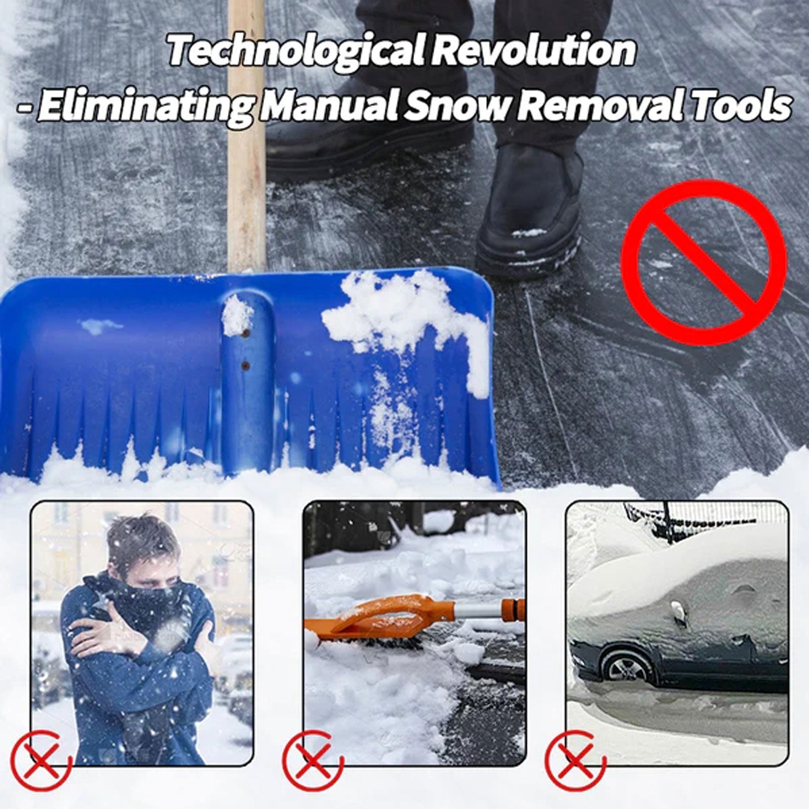 Deicer Car Glass Deicer Snow Removal Tool Quick Portable Car Window Deicer eprolo