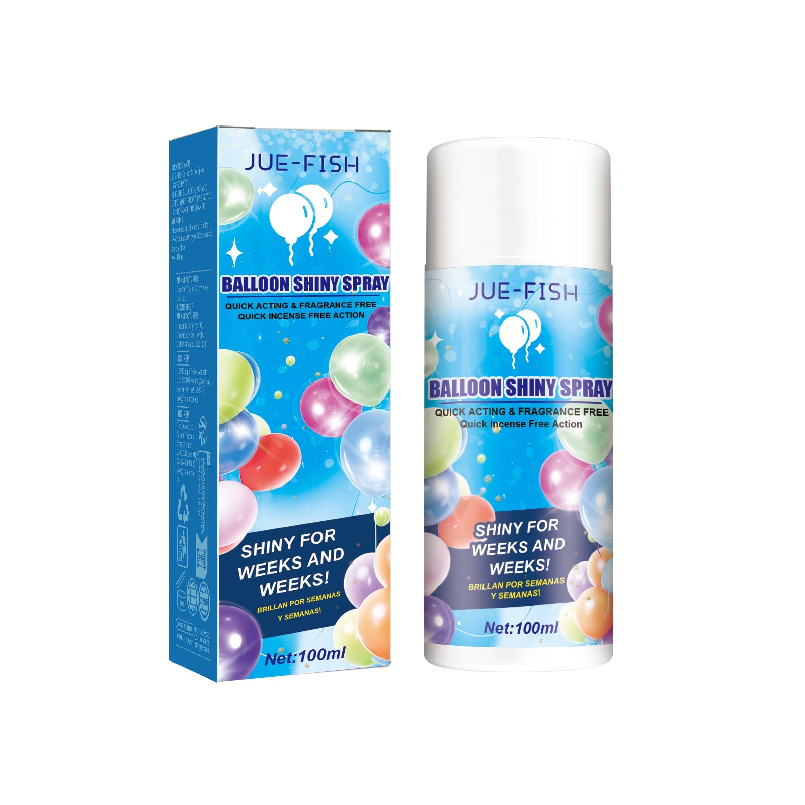 Aerosol Balloon Spray, Balloon Surface Texture Gloss Lasting Non Oxidation Fading Spray eprolo