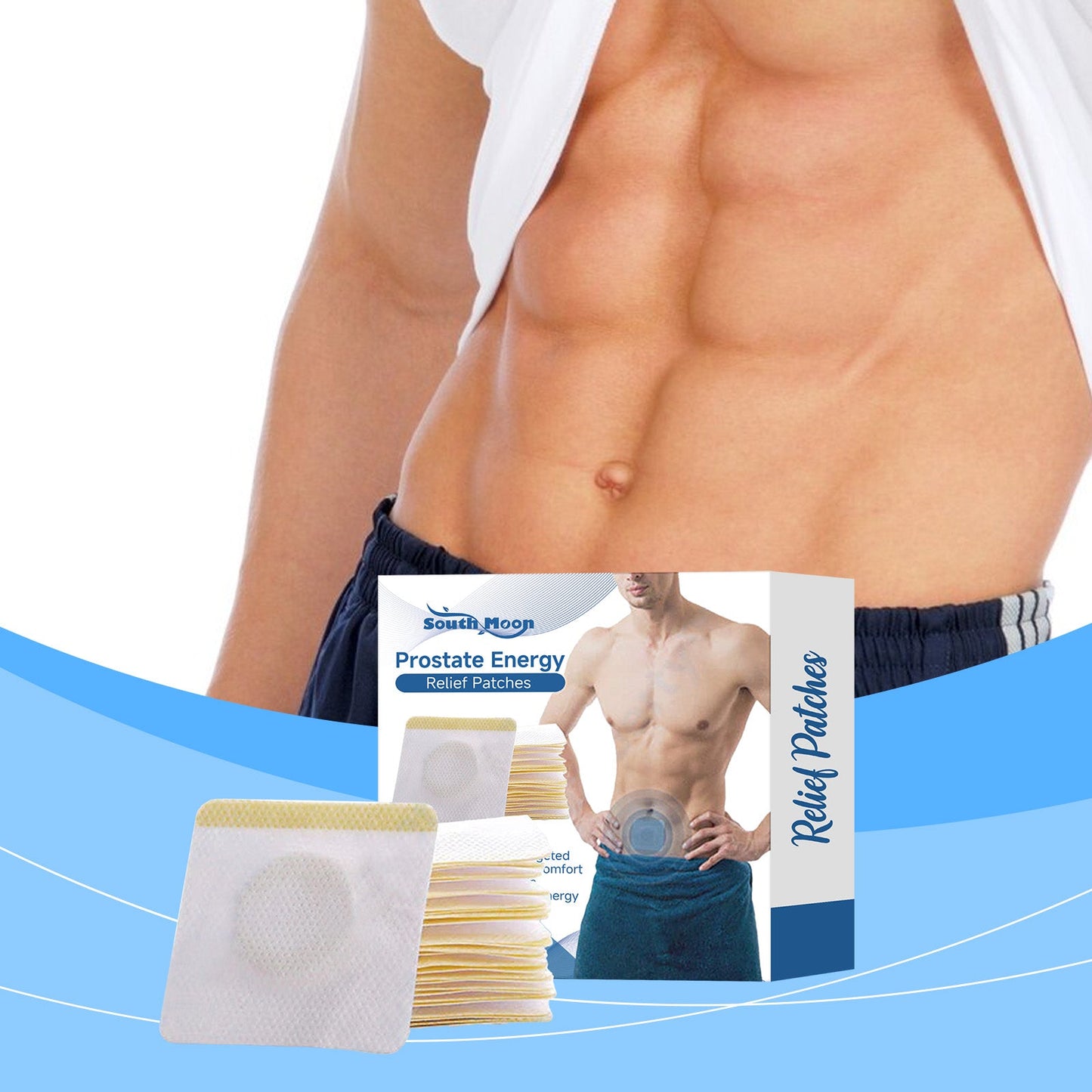 South Moon Men's Care Patch, Relieve Discomfort, Care And Nourish The Body Comfortable Belly Button Patch eprolo