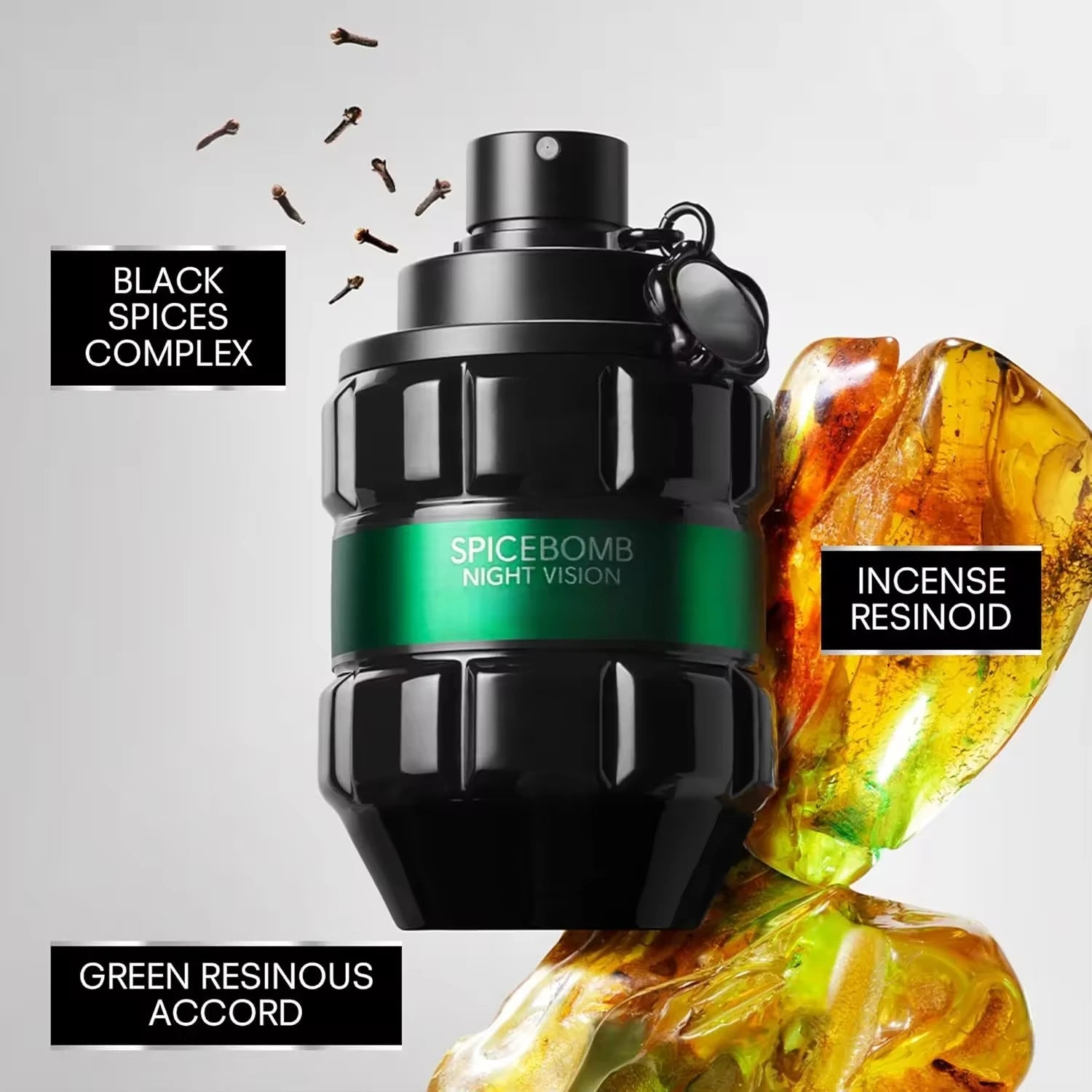 USA Stock Viktor Spicebomb Extreme EDP 90ml - Spicy Woody Blend with Grapefruit, Saffron, Tobacco & Bourbon VanillaOriginal ferrersa