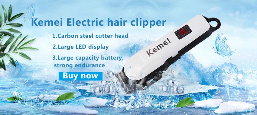 Kemei Electric Hair Clipper Beauty kit for Men Electric shaver beard trimme men's Razor multifunctional hair cutting machine ferrersa