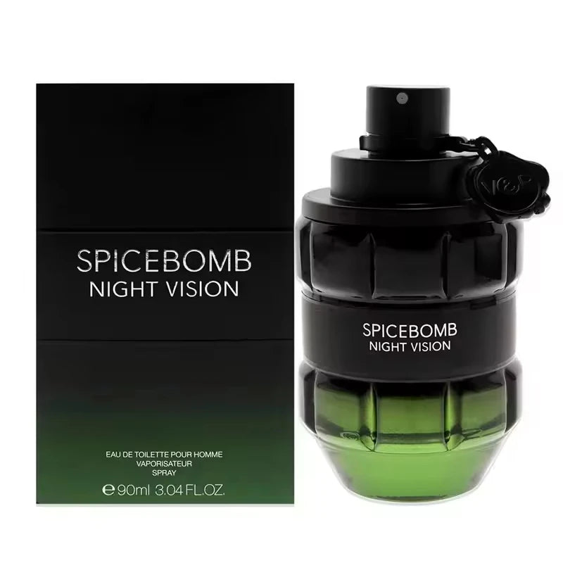 USA Stock Viktor Spicebomb Extreme EDP 90ml - Spicy Woody Blend with Grapefruit, Saffron, Tobacco & Bourbon VanillaOriginal ferrersa