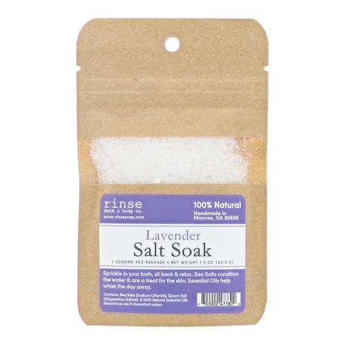 Lavender Soaking Salts Rinse Bath & Body