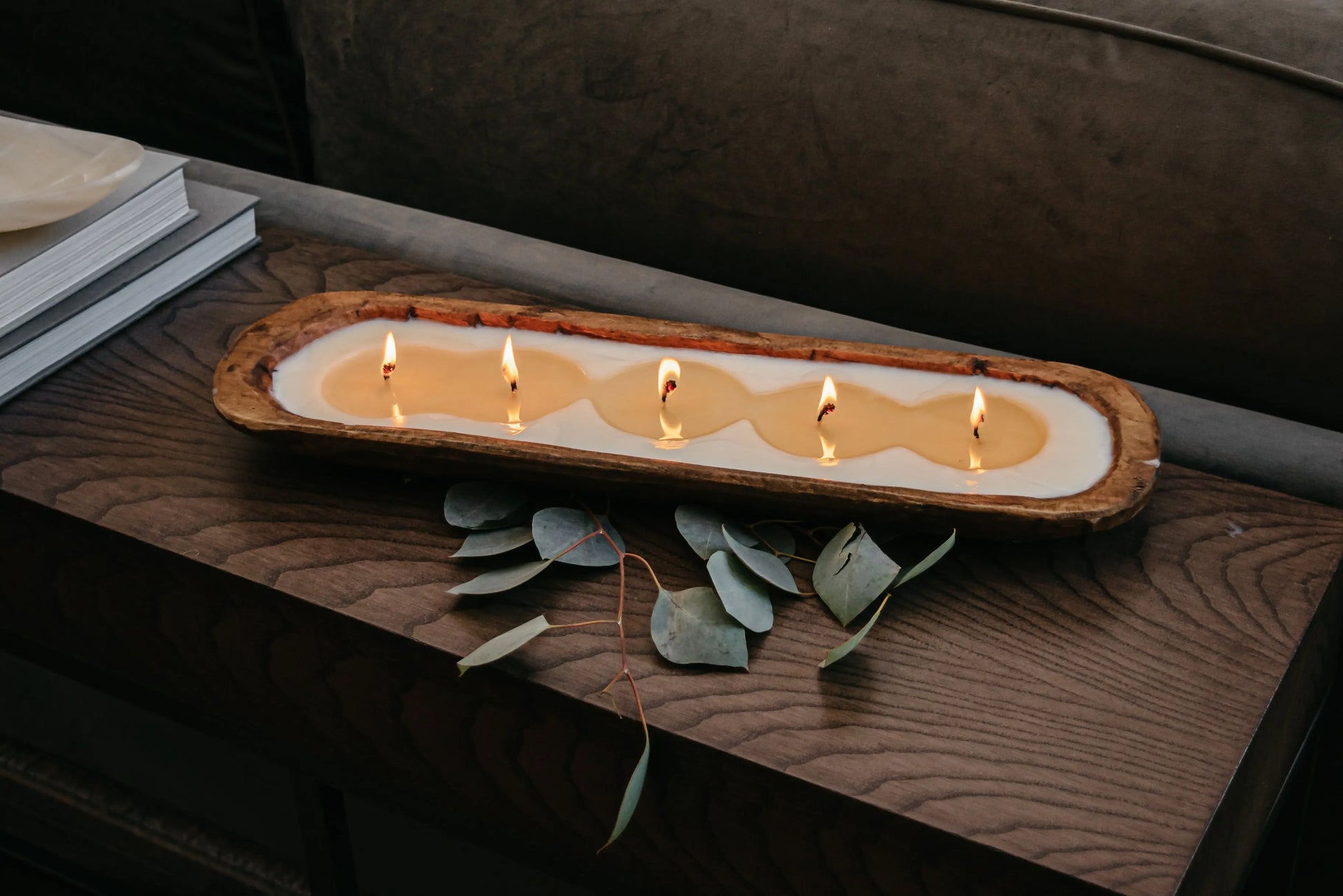 5-Wick Dough Bowl Soy Candle - Pomme Cider DC-TLC Candle Co.