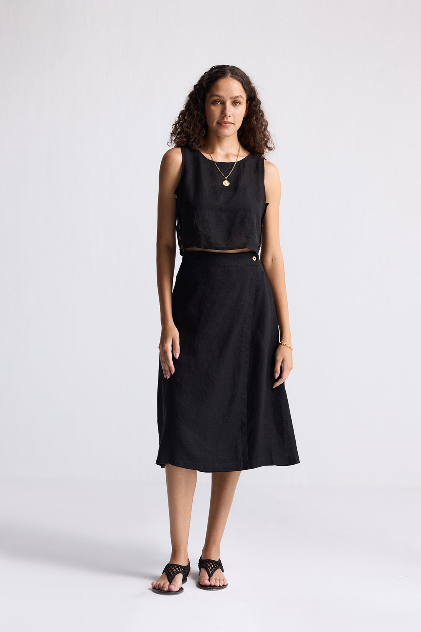 Breezy Summer Set in Black DC-Reistor