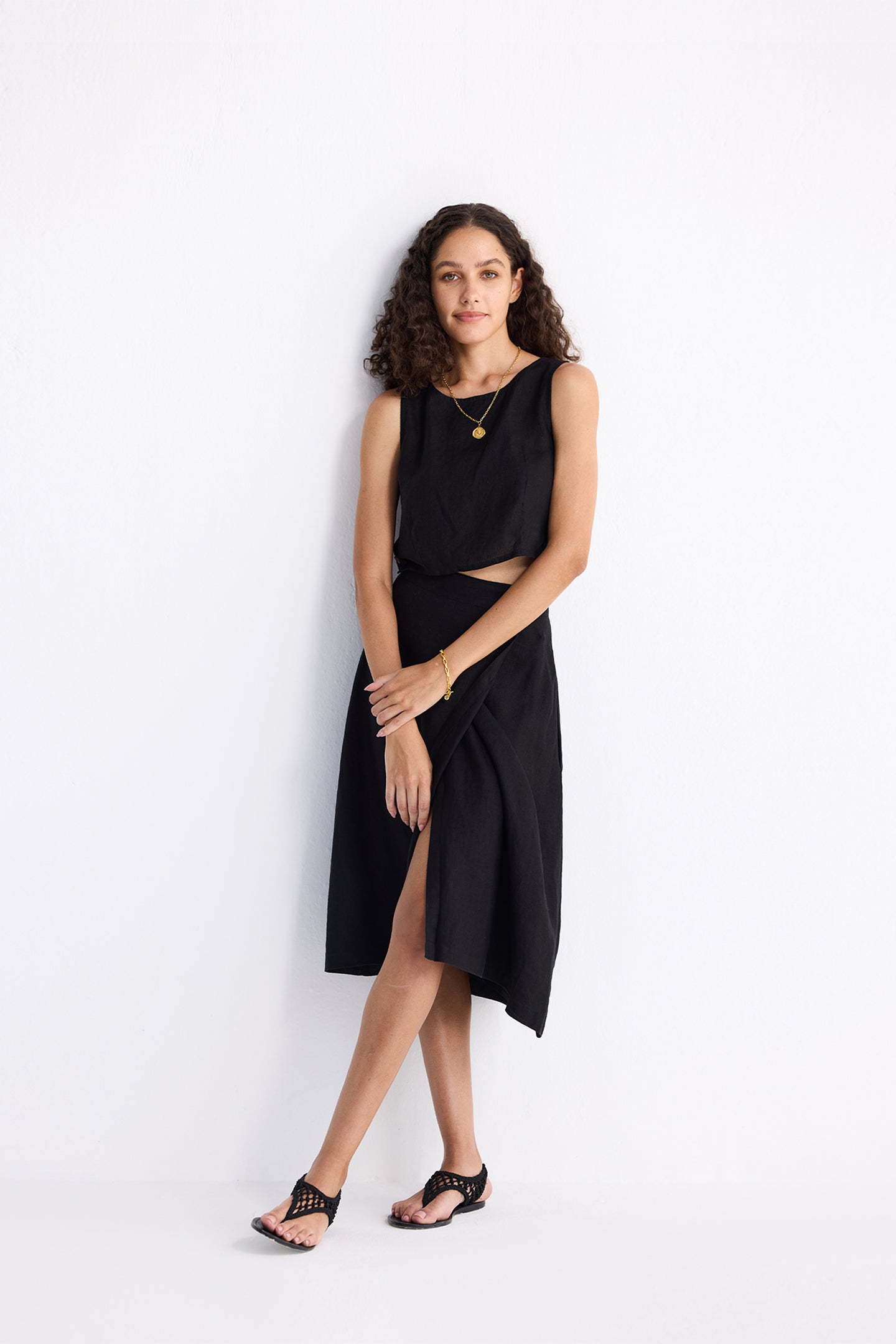 Breezy Summer Set in Black DC-Reistor