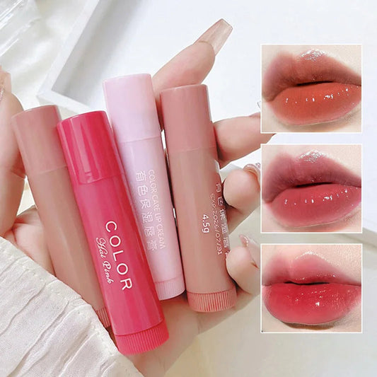 HAIPINK 3-Piece Set Tinted Moisturizing Lip Balm - Hydrating, Fade Lip Lines, Prevent Chapping ferrersa