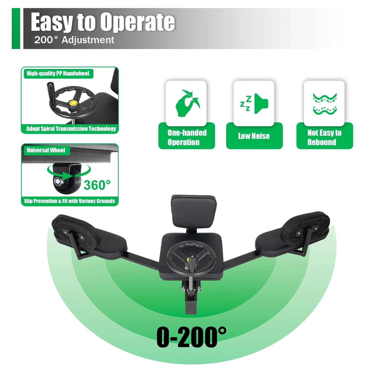 Leg Stretcher Fitness Training Equipment Sports Flexibility Stretching Machine 3 Bar 100KG for Ballet Yoga Home Gym Exercise ferrersa