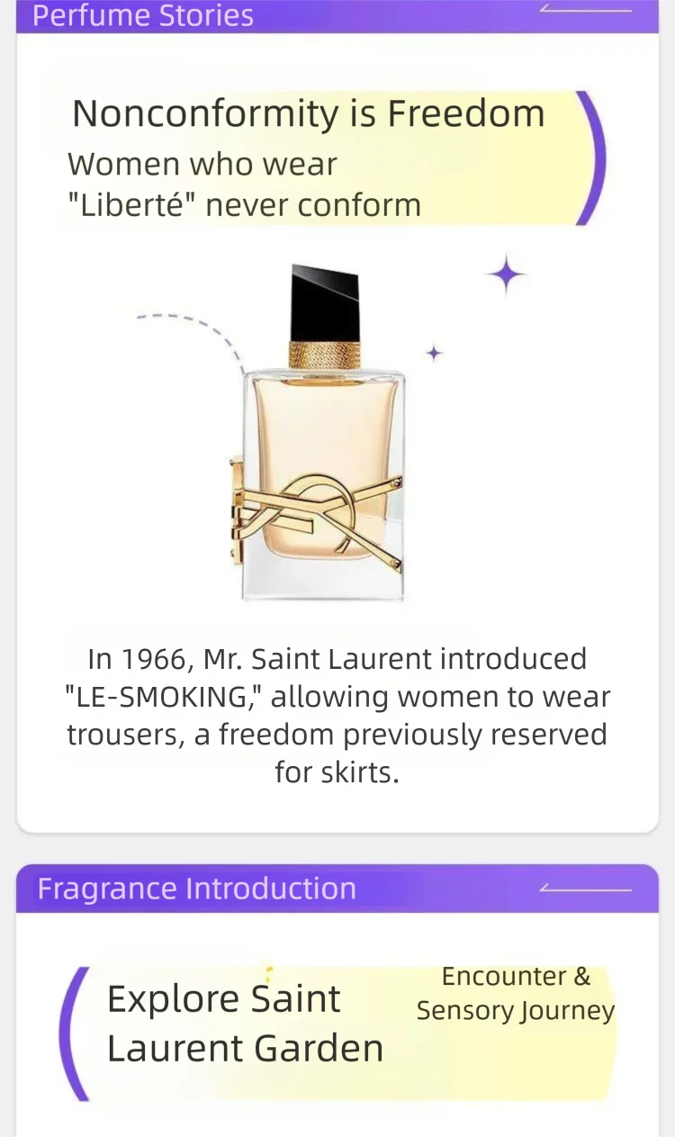 YSL Libre Eau De Parfum 50ml 1.6floz Fragrance for Women