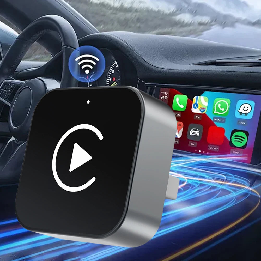 Wireless Android Auto Carplay Box/Adapter Smart USB Dongle Convert Wired To Wireless Auto Connect for Factory Wired CarPlay Cars ferrersa