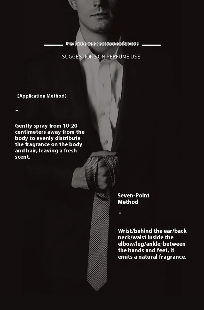 Perfume Men Perfume Spray  Floral Vibrant Light Fragrance Gentleman