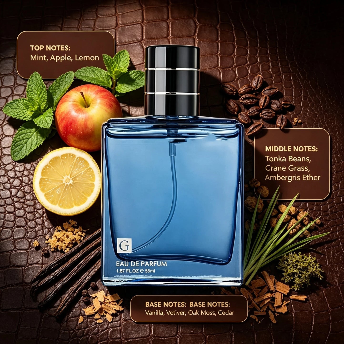 Men Cologne Blind Box, Random 1 Bottle out of 7 Fragrances,