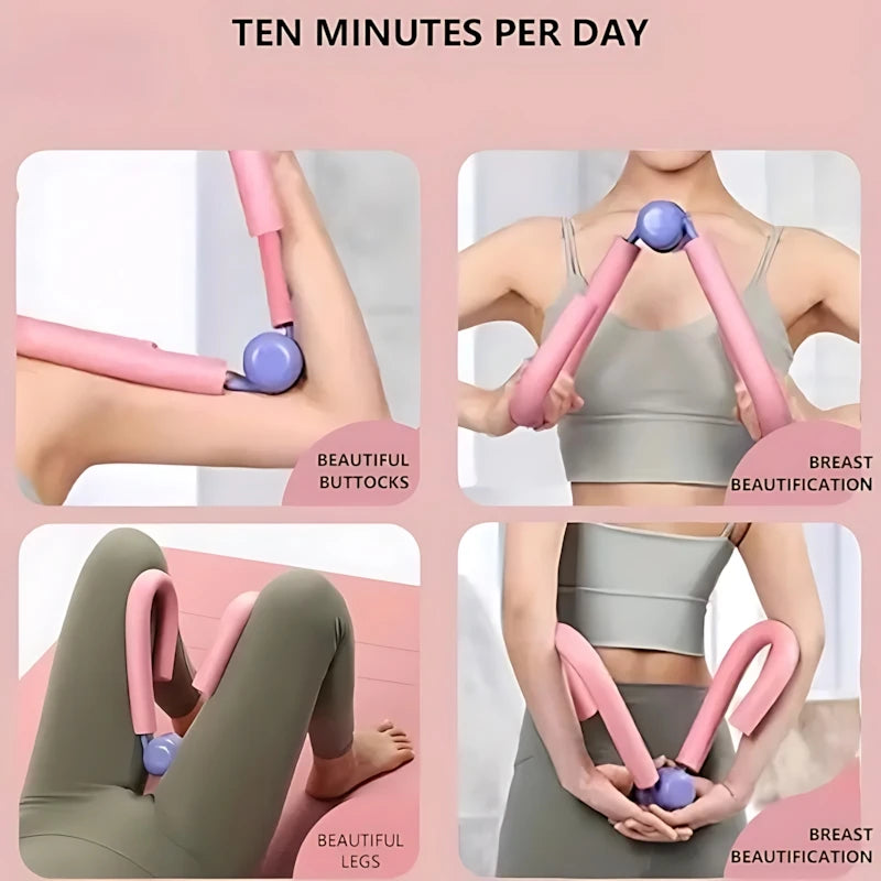 Leg Kegel Trainer – Fleece Material, Home Leg Muscle Training, Yoga Use, Pelvic Floor Exercise ferrersa