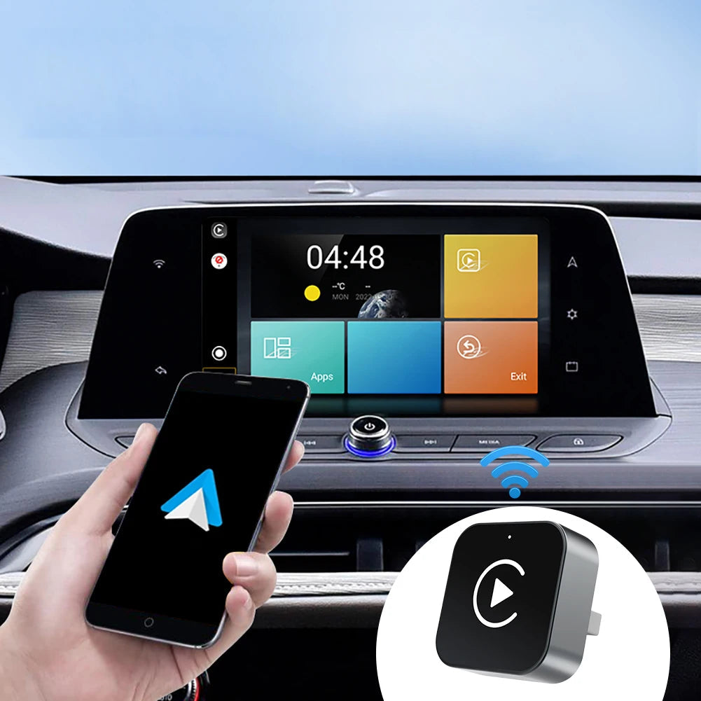 Wireless Android Auto Carplay Box/Adapter Smart USB Dongle Convert Wired To Wireless Auto Connect for Factory Wired CarPlay Cars ferrersa
