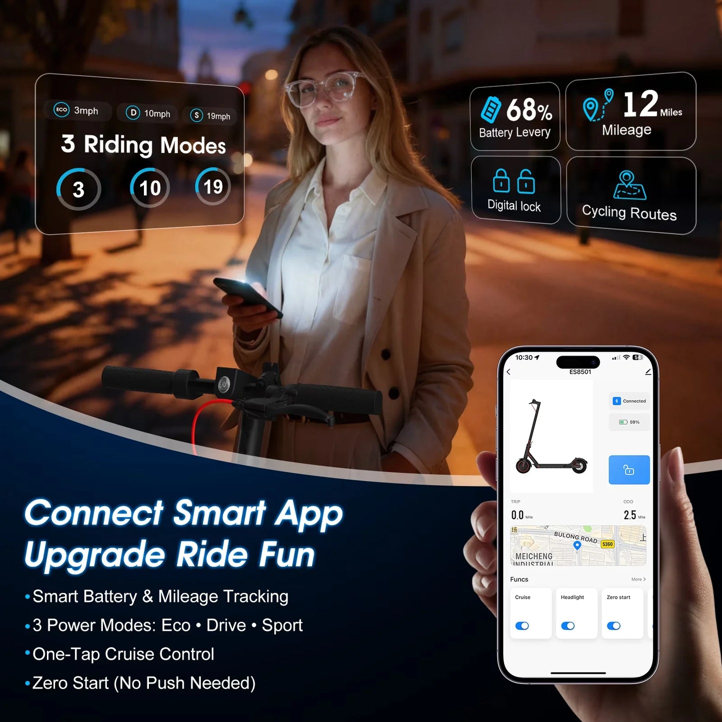 350W Electric Scooter for Adults