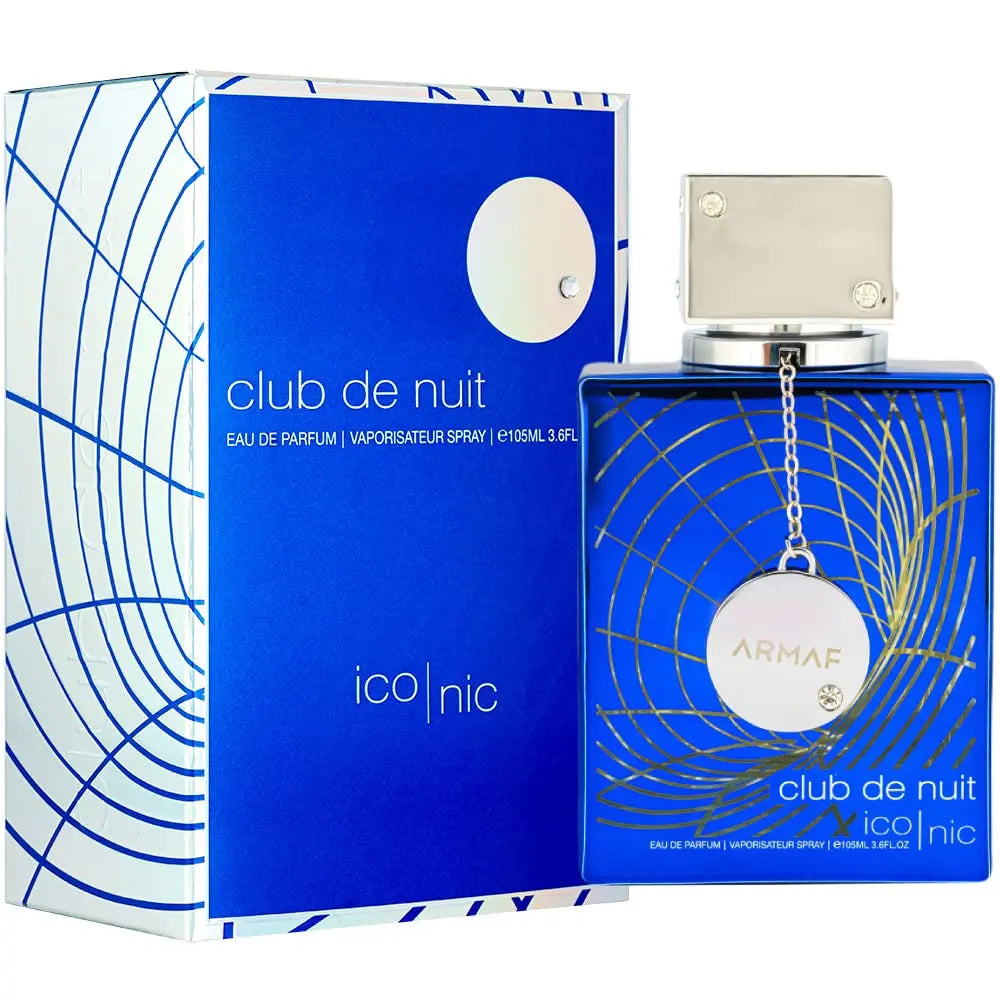 Club De Nuit Blue Iconic by Armaf 105 ML 3.6 FL.OZ Eau De Parfum Spray for Men's ferrersa