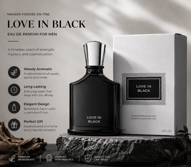 75ml Luxury Perfumes Importados Arabes Woody Floral Notes Cologne