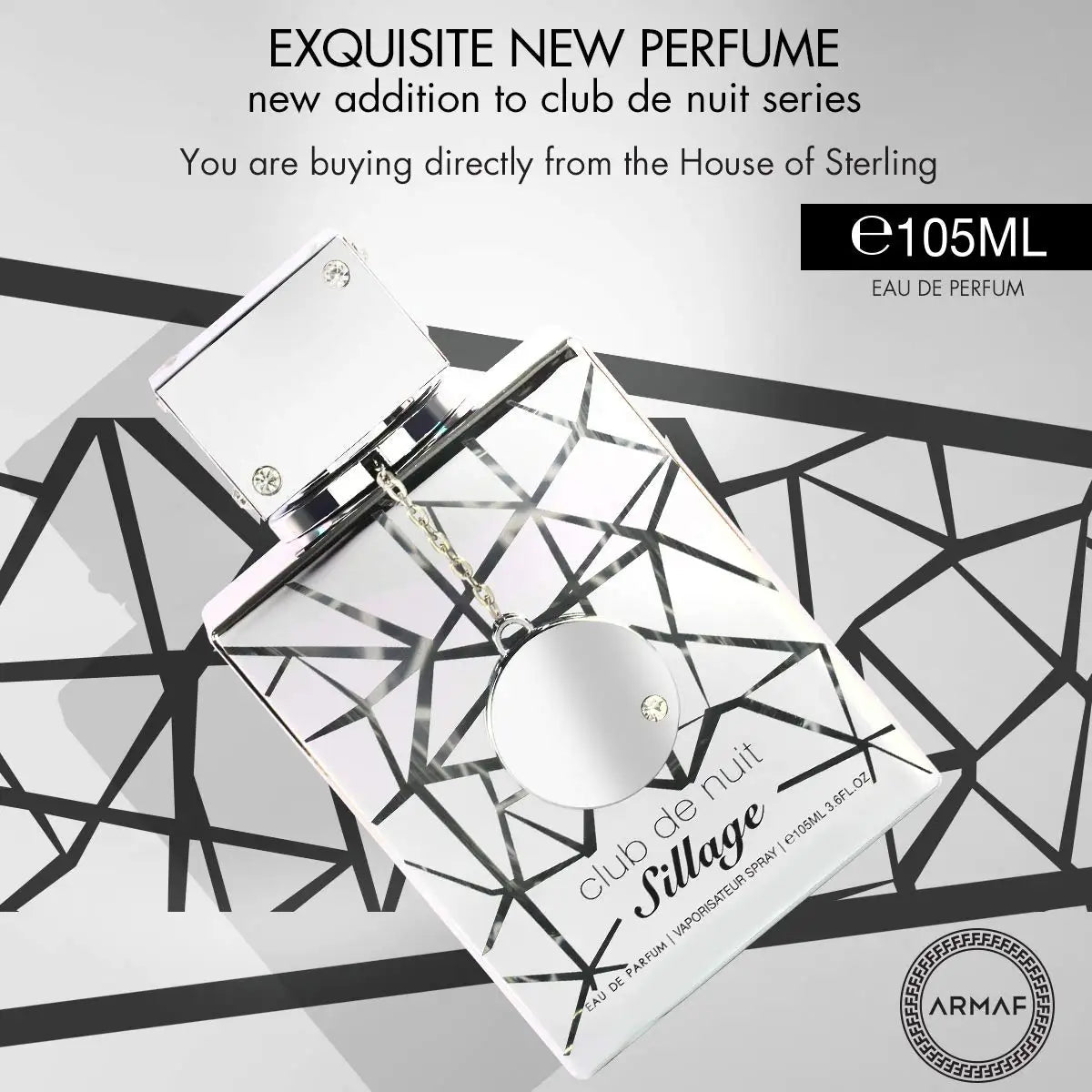 Armaf Club De Nuit Sillage For Unisex Eau de Parfum Spray, 3.6 Ounce ferrersa